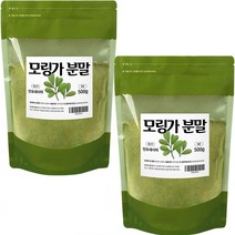 모링가 분말 인도네시아산 잎 모링가가루 파우더 대용량 할인가, 2개, 500g