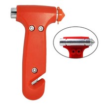 차량용 비상망치 안전용품 유리 탈출 망치 차창문 화재 브레이커 비상 도구 벨트 드롭쉬핑, 02 solid