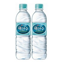 농심 백산수, 500ml, 120개