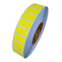 노랑바코드라벨 아트지노랑/(가로)25mm~100mm X (세로)10mm~125mm 다양한사이즈 롤라벨 바코드프린터 라벨 TTP244라벨 빅솔론라벨 ZEBRA라벨 /도시바라벨, (노랑아트지) 30 x15mm/6300(매)