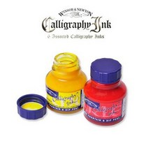 [273774][윈져&뉴톤] 캘리그라피 잉크 30ml, 상세설명 참조, [6042800]341_LeafGreen