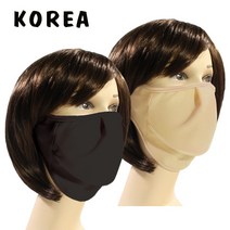 골프 얼굴가리개 자외선차단 마스크 베이지 검정 Mask, 자외선차단 마스크DS1 블랙