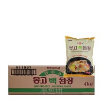 몽고 백된장 4kg X 4개입 (1박스)