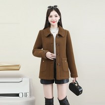 2022 가을 겨울 새로운 골드 밍크 벨벳 코트 여성 짧은 섹션 어머니 의류 모직 코트 모피 코트