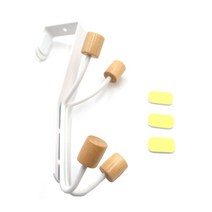방문후크 문걸이 원룸 옷걸이 모자행거 벨트정리 후크행거 행거탭 문고리행거 방문행거 넥타이보관 도어훅, 1개