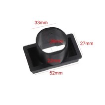 12V 공기 송풍기 냉각 팬 97x97x33mm 바베큐 덕트 9733 그릴링 원심분리를 위한 금속 28mm 튜브, 04 like pic.