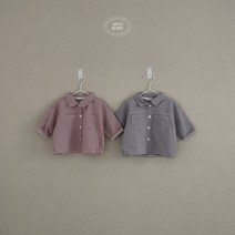 가을 미니체크셔츠 아기 베이비 1세 2세 3세 셔츠