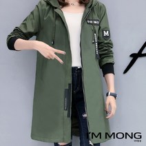 아이엠몽 여성 봄 가을 단정한 베이직 캐주얼 예쁜 사파리 야상