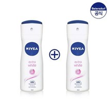 니베아 데오드란트 스프레이 화이트 60ml X 2개