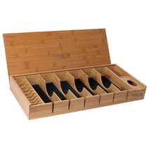 가위정리대 가위 꽂이 거치대 정리함 미용 원목 보관함 츄레이 미용실 바버샵 이발소 헤어샵, 대형   6개 클리퍼 위치