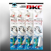 백경 회전묶음추 4개한세트 BK380, 16호