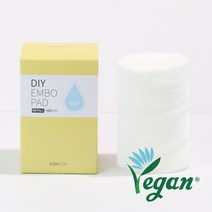 코아코스 DIY 엠보패드(6CM) 리필, 105개입, 1개