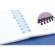 칼라 간편 똑딱이 클릭링 스프링제본링 5p 셀프스프링제본 플라스틱링 DIY, 투명