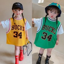 여아 유아 아동 여름 롱티 원피스 귀여운 레이어드룩 시원한 반팔 여름옷 등원룩 데일리 자매커플옷