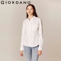 GIORDANO 지오다노 343502 여 옥스포드 셔츠3color