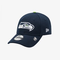 [백화점매장 정품출고] 뉴에라 엠엘비 야구모자 볼캡NFL 더 리그 시애틀 시호크스 볼캡 오션사이드 블루10517868