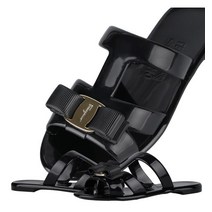 페라가모 바라보우 젤리 뮬 샌들(755969) (01D633 0755969)