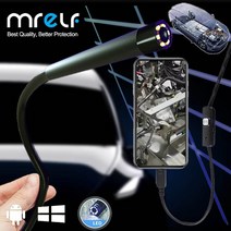 CCTV ip67 6 led 7mm for car endoscope camera 내시경 유연한 검사 스마트폰 자동차 endoscope for android phone type