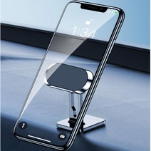 차량용 대쉬보드 자석 핸드폰 거치대 티구안 미니쿠퍼 카니발KA4 G80 쏘나타 더넥스트스파크 트럭 마그네틱 더뉴그랜저 올뉴K9 MQ4 그렌져XG 포터 IG, 블랙