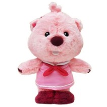 에코원사 뽀로로친구 루피 핑크인형 돌보기 놀이치료 패브릭 어린이집 모방