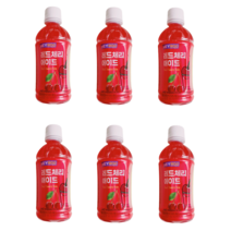 헤이루 레드체리에이드 340ml x 6개 상큼달콤한맛, 1개