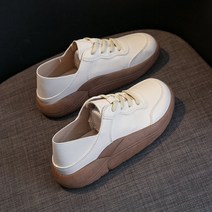 Prosekor 겨울 통굽 부츠 여성 폭신한키높이스니커즈