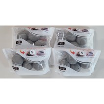 낫소 의자발커버 쿠션볼 대용량 ( 4팩 / 16 ball), 그레이