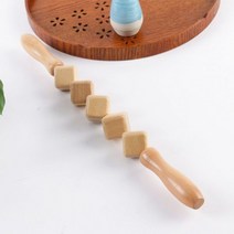 림프마사지기 괄사 경락 순환 안마용품 나무 큐브 롤러 마사지 치료 림프 배수 도구 셀룰라이트 방지 주사위 스틱 전신 통증 완화, [02] 5 cubes