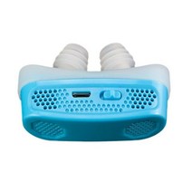 마이크로 CPAP 코골이 방지 비강 확장기 무호흡 보조 장치 코 클립 호흡, CHINA_blue