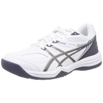 아식스 코트 슬라이드 2 테니스화 발볼넓은 남성 여성 테니스화 화이트 건메탈