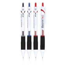 자바 제트라인 볼펜 0.5mm 적색, 3개