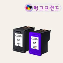 HP C6656A 칼라 재생잉크 (HP56) Officejet 5610, HP C6657A(컬러), 1개