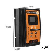 태양광 컨트롤러 12V24V 배터리 호환 충전 패널, 12V24V70A + 1개