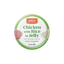 펠리코 치킨 순살 라이스 습식 캔 95g 강아지 간식
