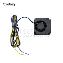 Creativity-Ender 3 CR10 4010 5015 송풍기 팬 축 12V 24V 3D 프린터 냉각 부품 DC 터보 2 핀 Ender5, 02 12V 4010 Blower Fan