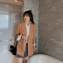 캐주얼슈트코디 S손수 고기말이 하우스 빅사이즈 정장 코트 여성 캐쥬얼 숏 양복 인싸템 반신 스커트세트 2198672856