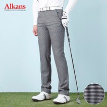 베르니에 남성용 프리미엄 체크 골프바지 골프웨어 골프복_JKW86
