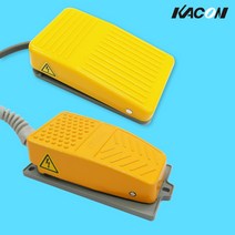 카콘 산업용 공업용 풋스위치 알루미늄 플라스틱 페달 발판 스위치 2종, HRF-HD3N, 1개
