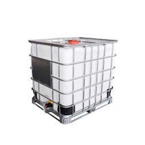약품탱크 1000리터 액체 톤배럴 산업용 교반탱크 IBC, 1000리터 화이트톤 배럴(세척됨)