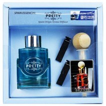 프리티 차량 송풍구 장착형 디퓨저 30ml-클린코튼, 단품, 상세페이지 참조