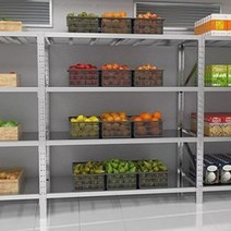 스텐적치대 경량렉 sus랙 실버랙 대형 사이즈, 상세페이지 참조, 상세페이지 참조