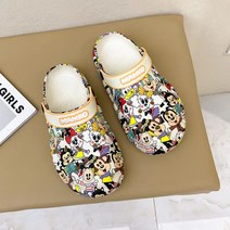 ANYOU 슬리퍼 가정용 실내화 무중력 사무실 슬리퍼 발편한 욕실 슬리퍼, 250-255mm 40-41, 캐릭터