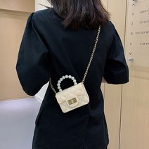 enethoem 여성 미니 비즈핸들 여자 가방쇼핑몰 턴-록 초백 귀여운백 악센트 8W9DB4BE
