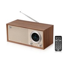 브리츠 BA-HMK31 블루투스 스피커/포터블/ASMR/무선리모컨/FM라디오/알람/시계, BA-HMK31 우드