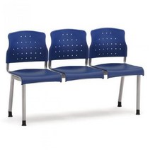 3인용 연결의자 레인보우 팔무(올사출) 631 2인용의자 3인용의자 로비의자 약국의자 장의자 대합실의자 휴게실의자 대기실의자, 레드