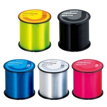 다이와 저스트론 DPLS 500m 4호 루어 원줄 낚시줄, 4호옐로우