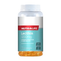 뉴트라라이프 레시틴 1200mg 240 캡슐, 1개