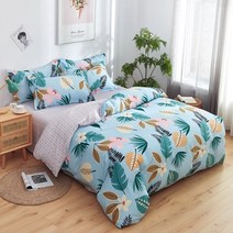 햄프린넨 면침구 세트 3Pcs 1 이불 커버 2 베갯잇 유로 220x240 커플 침대 린넨, 11 B011_15 160x210cm 3Pcs