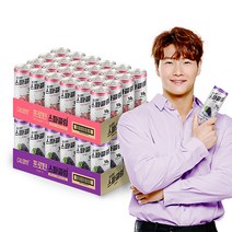 칼로바이 프로틴 스파클링 48개입 혼합세트 김종국 단백질 보충제 락토프리 무설탕 탄산음료 포도 24캔+핑크자몽 24캔, 240ml, 48개