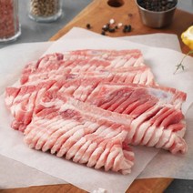 [고기장인백정] 무항생제 한돈 박포갈비(뼈삼겹) 400g (냉장), 상세 설명 참조